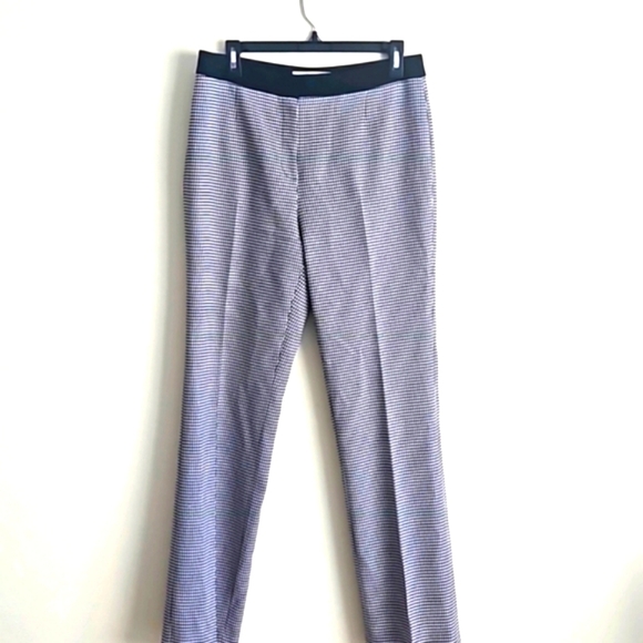 Kasper Pants - KASPER Office Workwear Career Black Professional Houndstooth Dress pants 4